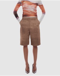ENA PELLY - Ena Suede Shorts
