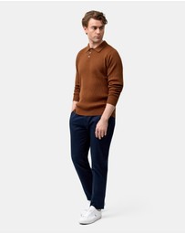Brooksfield - Polo Pulllover