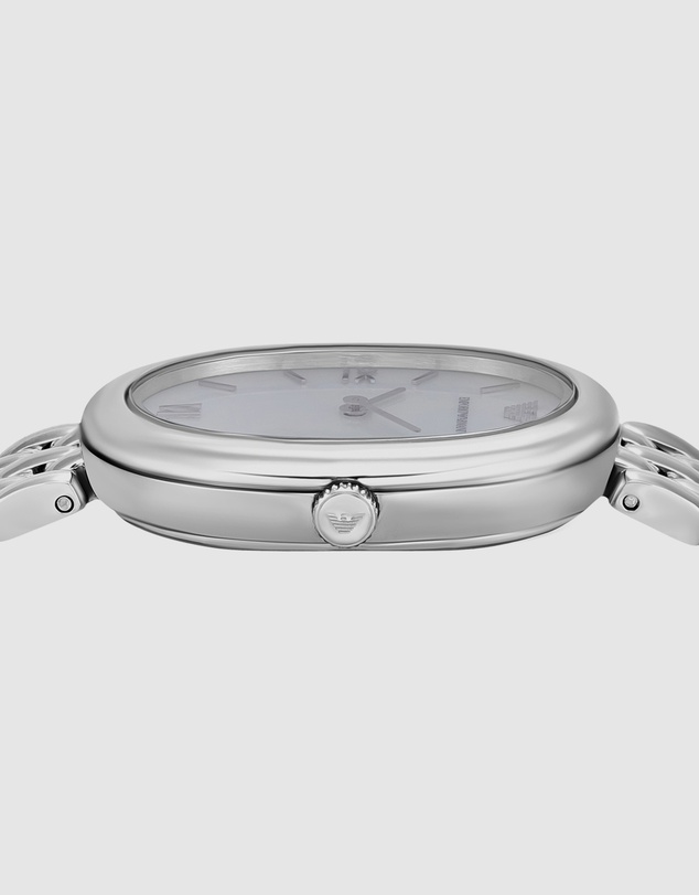 Emporio Armani - Silver Tone Analogue Watch