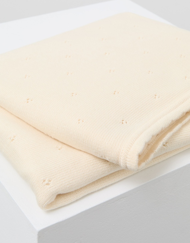 Phile - Organic Cotton Pointelle Blanket