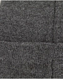 Max Alexander - European Made Dark Grey Wool Beanie