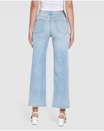 GUESS - Eco Cantina Mid Rise Wide Leg Jeans