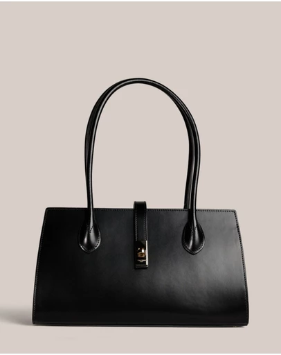 VESTIRSI - Darcy Structured Leather Shoulder Bag