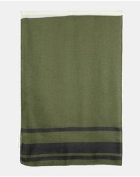 Morgan & Taylor - Eleanor Light-Weight Scarf in Khaki Green