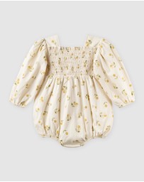 Designer Kidz - Golden Cherry Romper