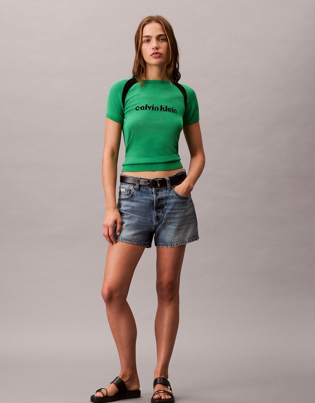 Calvin Klein Jeans - Contrast Logo Graphic Slim T-Shirt