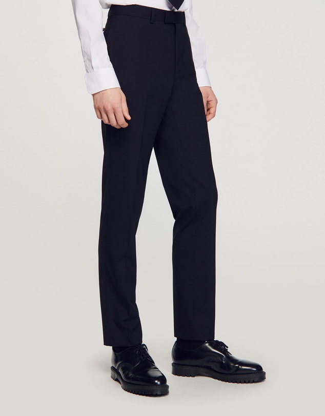Sandro - Formal Black Suit Pants