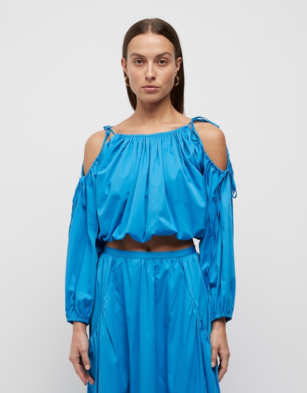 FRIEND of AUDREY - Kehlani Tie Crop Top