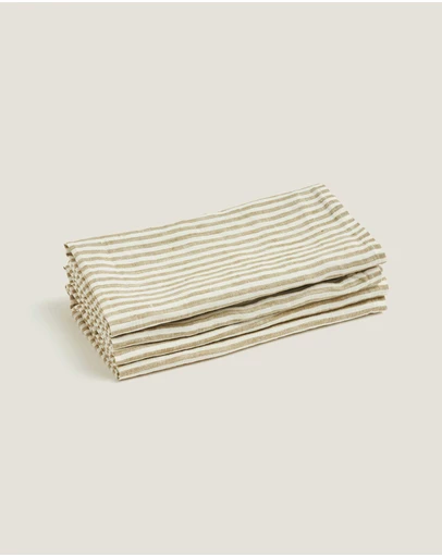Carlotta + Gee - 100% Linen Napkin Set