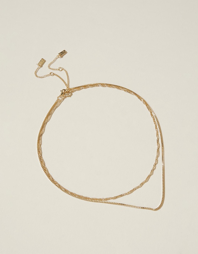 Rubi - 2Pk Fine Chain Necklace