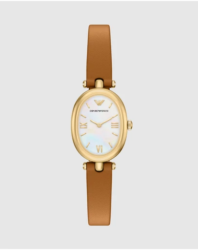 Emporio Armani - Brown Analogue Watch