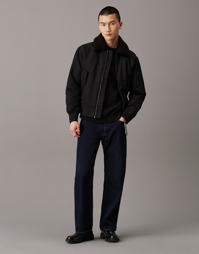 Calvin Klein Jeans - Relaxed Nylon Aviator Jacket