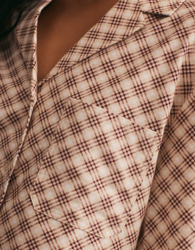 Resting - Double Brushed Flannelette Nicko Long Sleeve Shirt