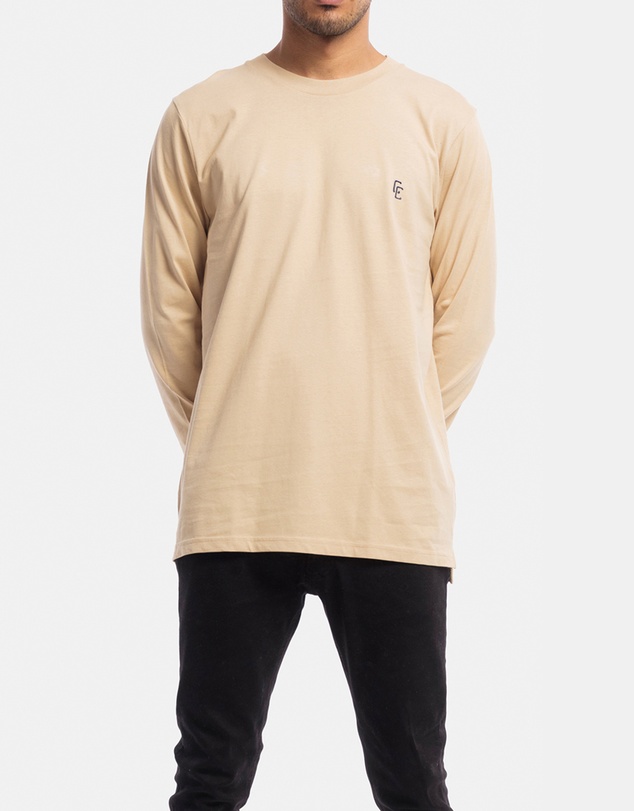 Counter Culture - Cypher Embroidery Long Sleeve Tee