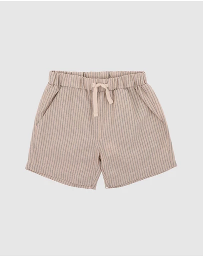 Bebe by Minihaha - Evan Stripe Shorts - Kids