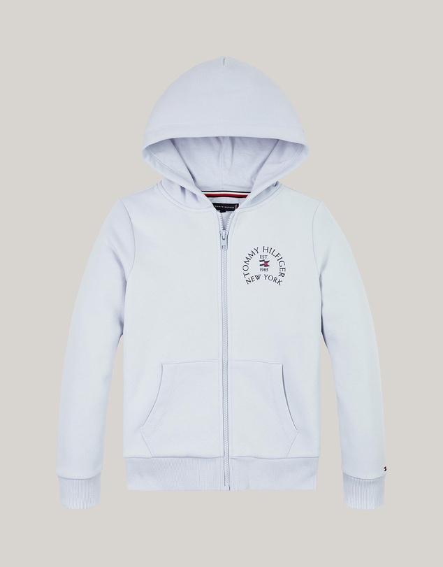 Tommy Hilfiger - Nautical Arch Fleece Reg Zip-Up Hoodie - Kids