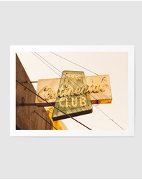 Olive et Oriel - The Continental Club by Bethany Young Art Print