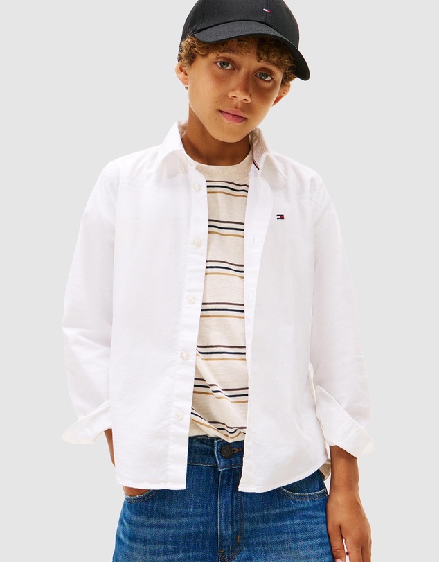 Tommy Hilfiger - Essential Oxford Shirt - Kids