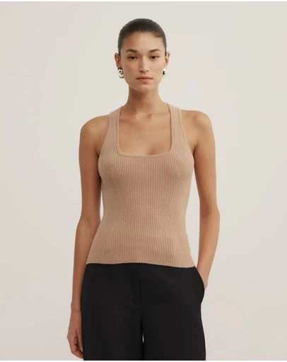 Witchery - Knit Rib Tank Top