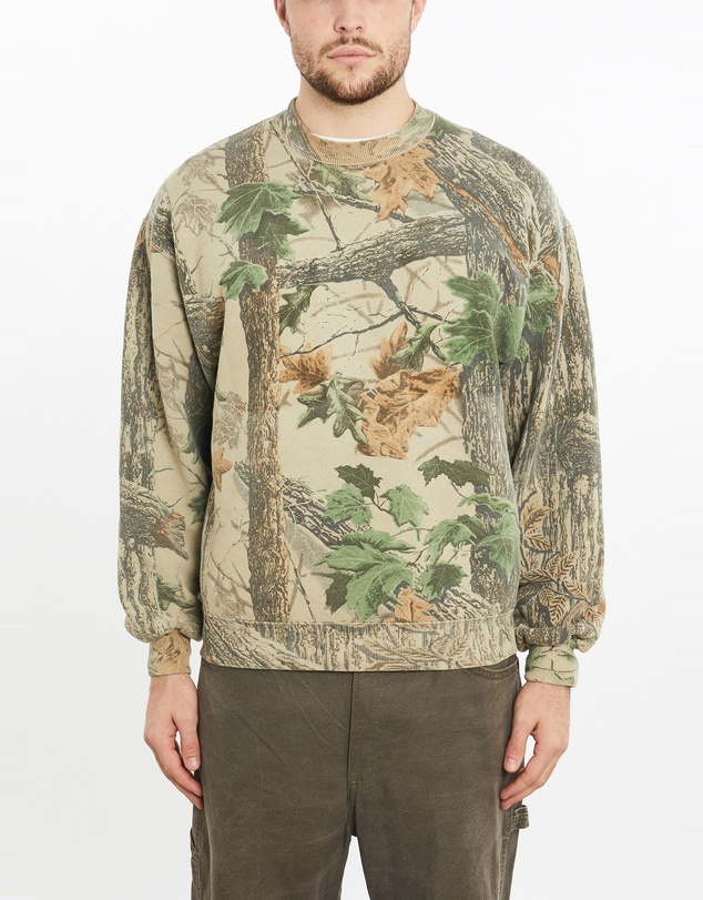 Vintage by The Real Deal - Pre Loved - Vintage Realtree Camo Sweatshirt
