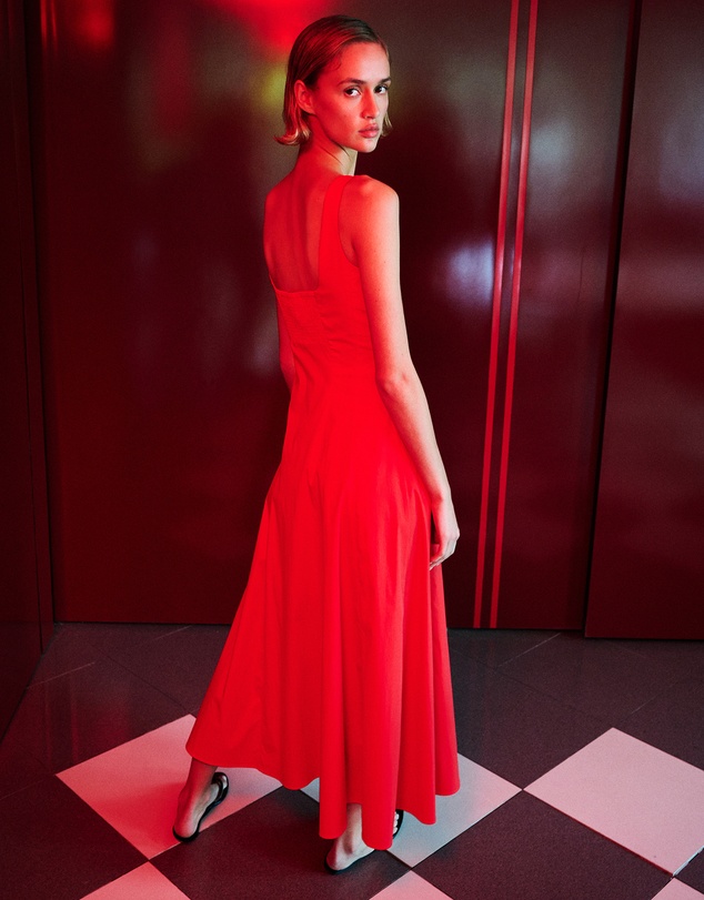 M.N.G - Long Flared Dress