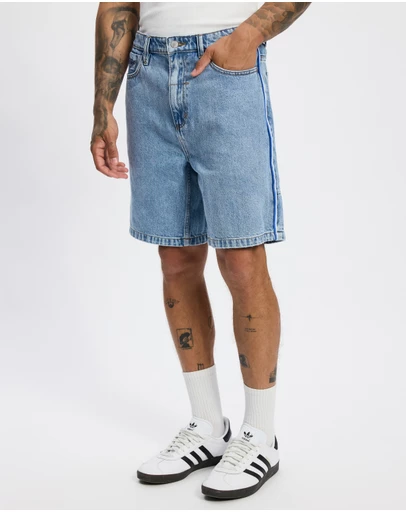 Thrills - Heavy Static Slacker Relaxed Denim Shorts
