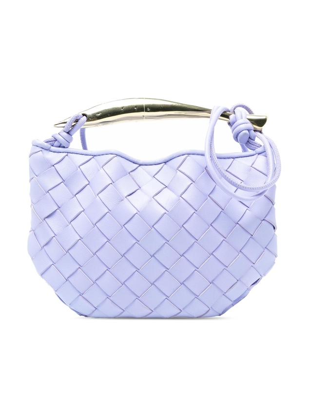 Pre-Loved by Azura Reborn - Pre-Loved Baby Lambskin Intrecciato Sardine Bag