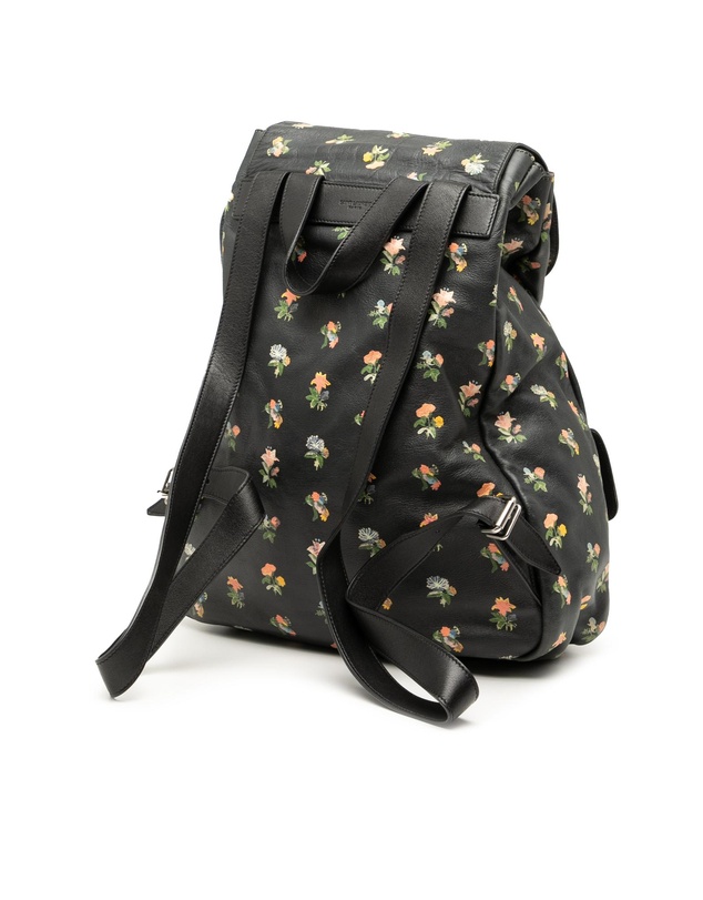 Pre-Loved by Azura Reborn - Pre-Loved Leather Prairie Floral Printed Festival Backpack