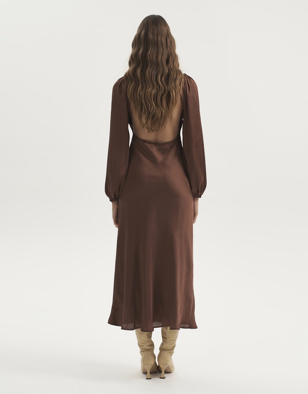 Ownley - Bethenny Bias Backless Dress