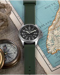 TIMEX - Expedition® Field Post Solar 41mm Silicone Strap Watch