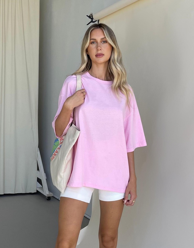 Dazie - Nostalgia Oversized Boyfriend Tee