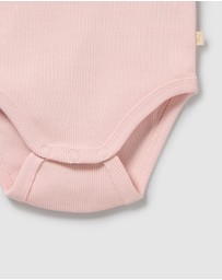 Wilson & Frenchy - Organic Rib Long Sleeved Bodysuit - Babies