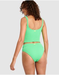 Banana Moon - Popcorn Manha High Cut High Waist Bikini Bottom