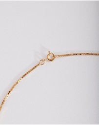 Lovisa - Gold Plated Sterling Silver Box Chain Necklace
