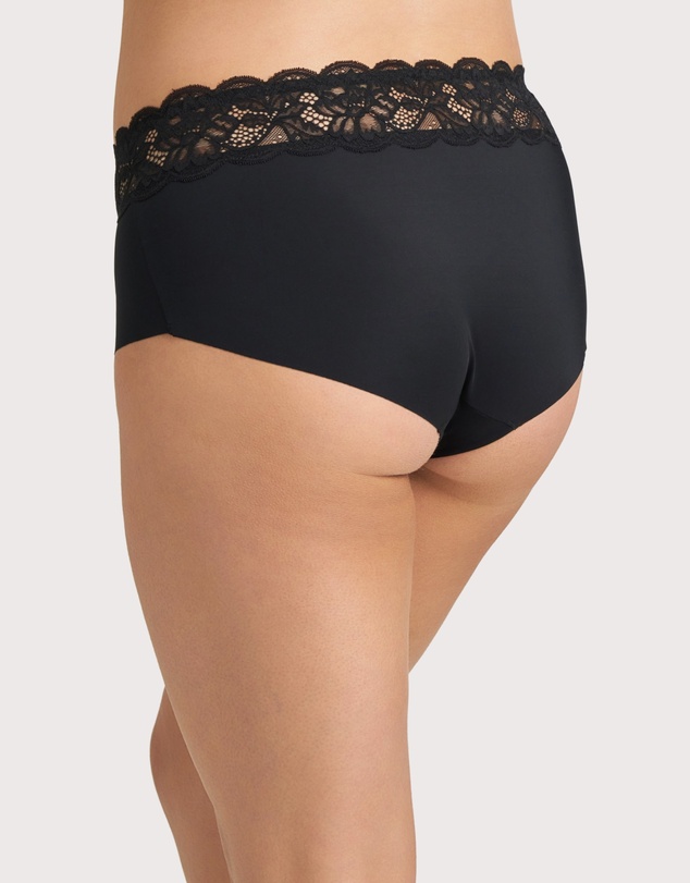Ava & Audrey  - Ava & Audrey Tilly Microfibre & Lace Full Brief