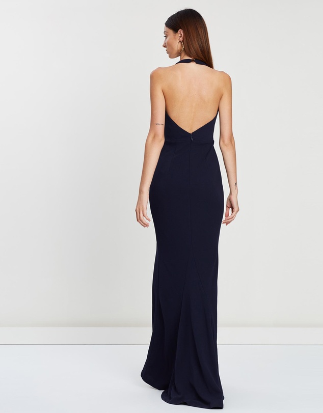 Bariano - Dreams Scoop Neck Gown