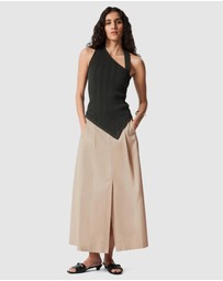 & Other Stories - Asymmetric Rib-Knit Top
