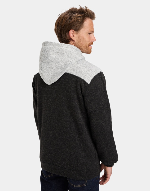Quiksilver - Mens Keller Block Zip Up Hoodie