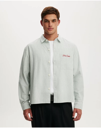 Cotton On - Bedford Long Sleeve Shirt