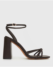 Betts - Solana Strappy High Block Heel Sandals