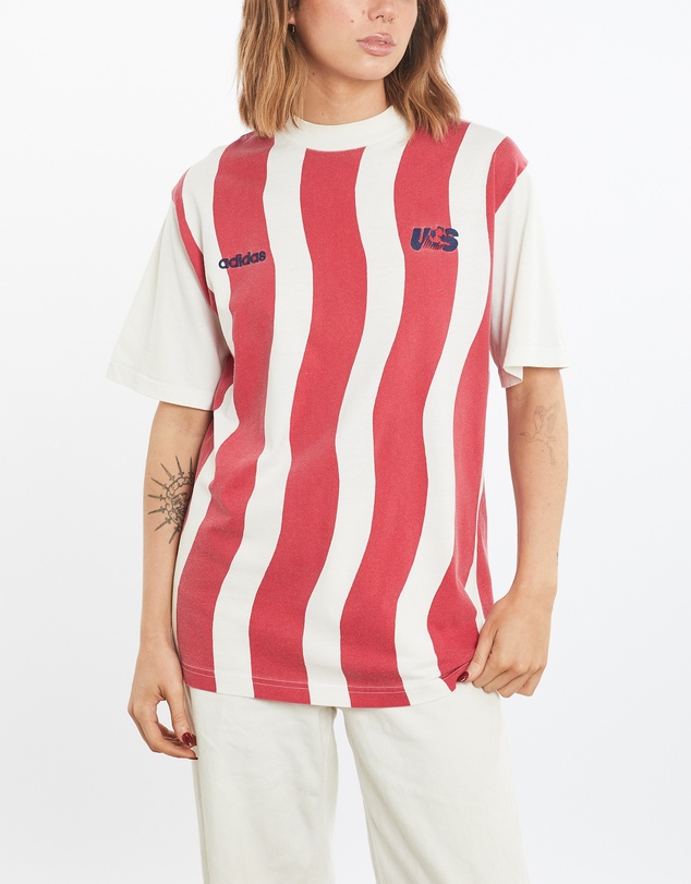 Vintage by The Real Deal - Pre Loved - Vintage 90s Adidas USA Soccer Team Tee