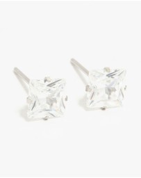 Lovisa - Waterproof Diamante Stainless Steel Stud Earrings