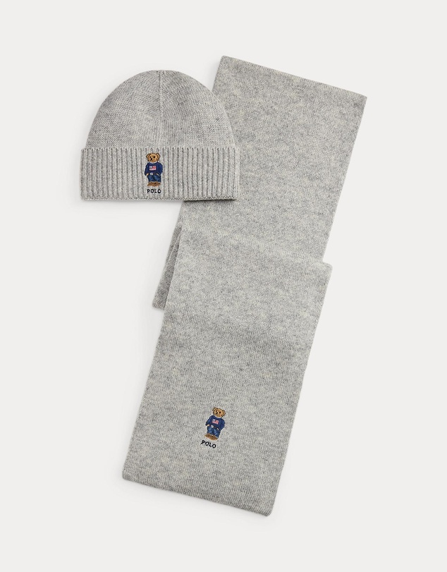 Polo Ralph Lauren - Polo Bear Beanie & Scarf Gift Set