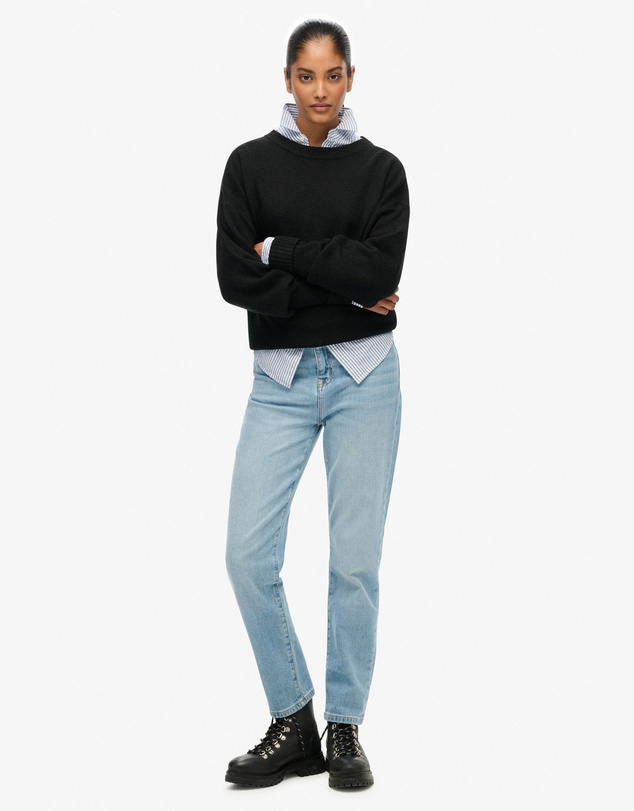 Superdry - Slouchy Crew Neck Jumper