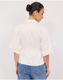 Calli - Easton Satin Shirt