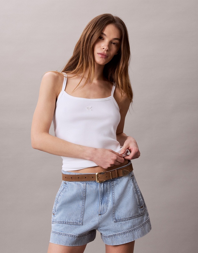 Calvin Klein Jeans - Monogram Ribbed Tank Top
