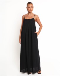 Petal & Pup - Lumina Maxi Dress - Black
