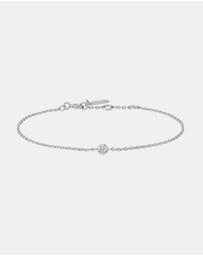 Ania Haie - Silver Sparkle Bezel Bracelet