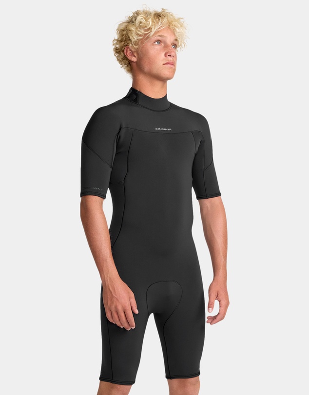 Quiksilver - Mens 2/2mm Everyday Session Back Zip Springsuit