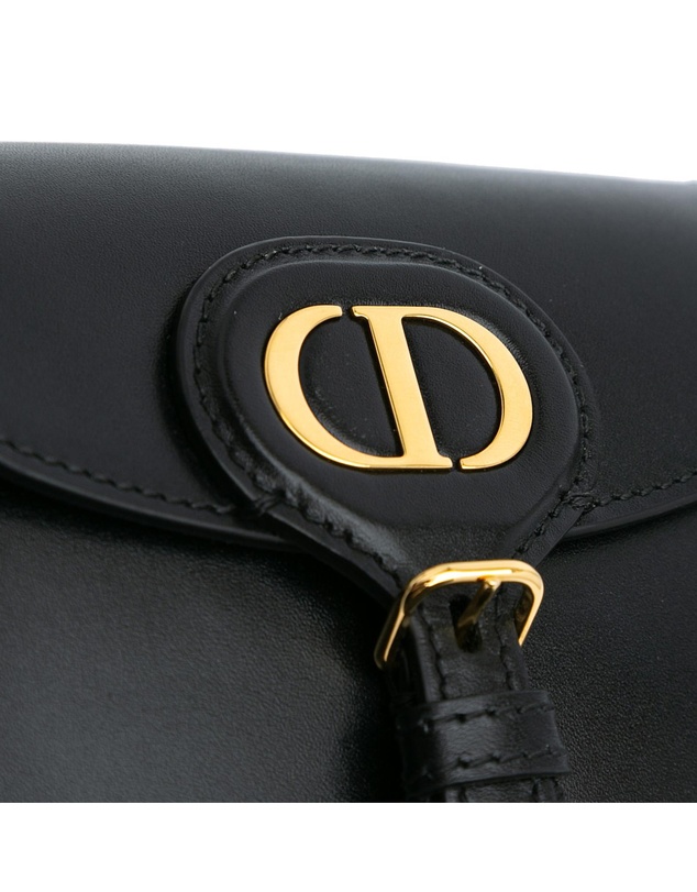 Pre-Loved by Azura Reborn - Pre-Loved dior Saddle Leather Shoulder Bag with Adjustable Strap and Metal Details